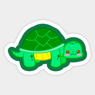 Turtle Love Sticker